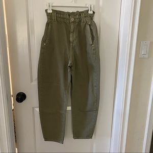 Zara olive green pants